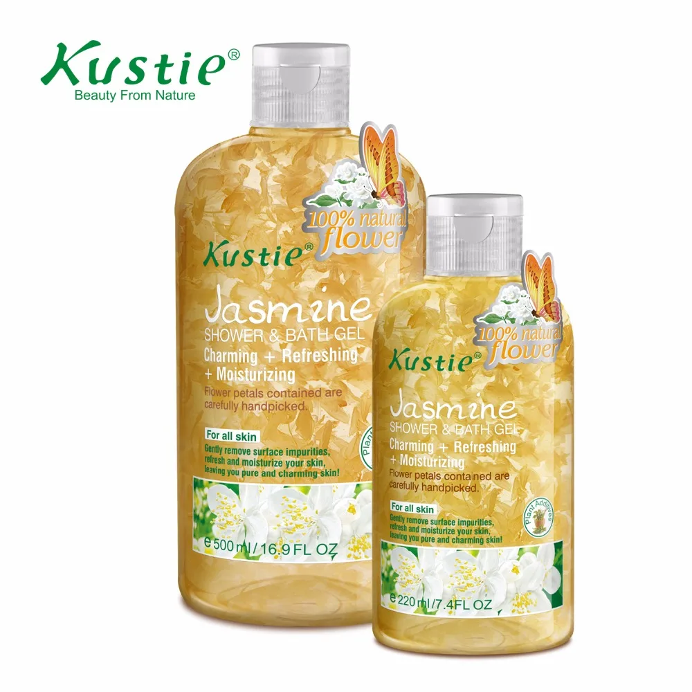 Kustie Глубокой чистки Жасмин Гель Для Perfect Справедливой Fresh Внешний Вид Кожи (500 мл +