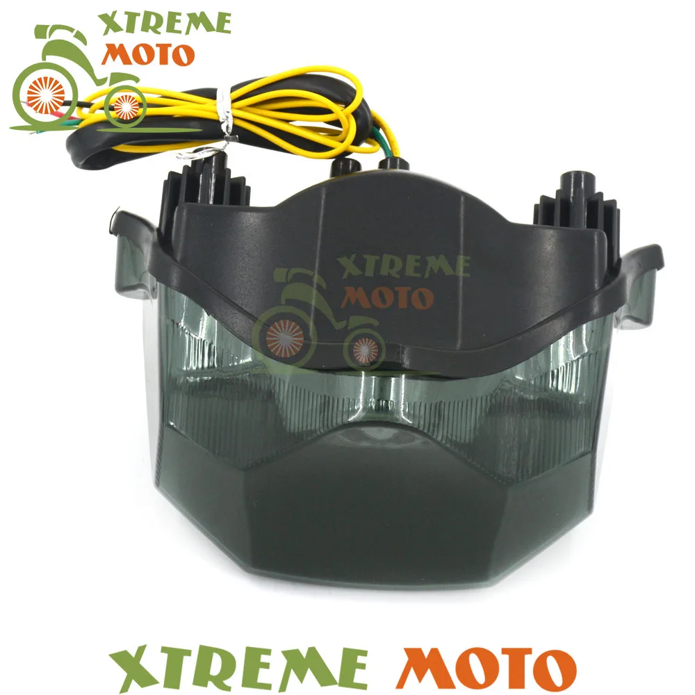 Светодиодный задний поворотный сигнал для мотоцикла стоп встроенные лампы Yamaha FZ6