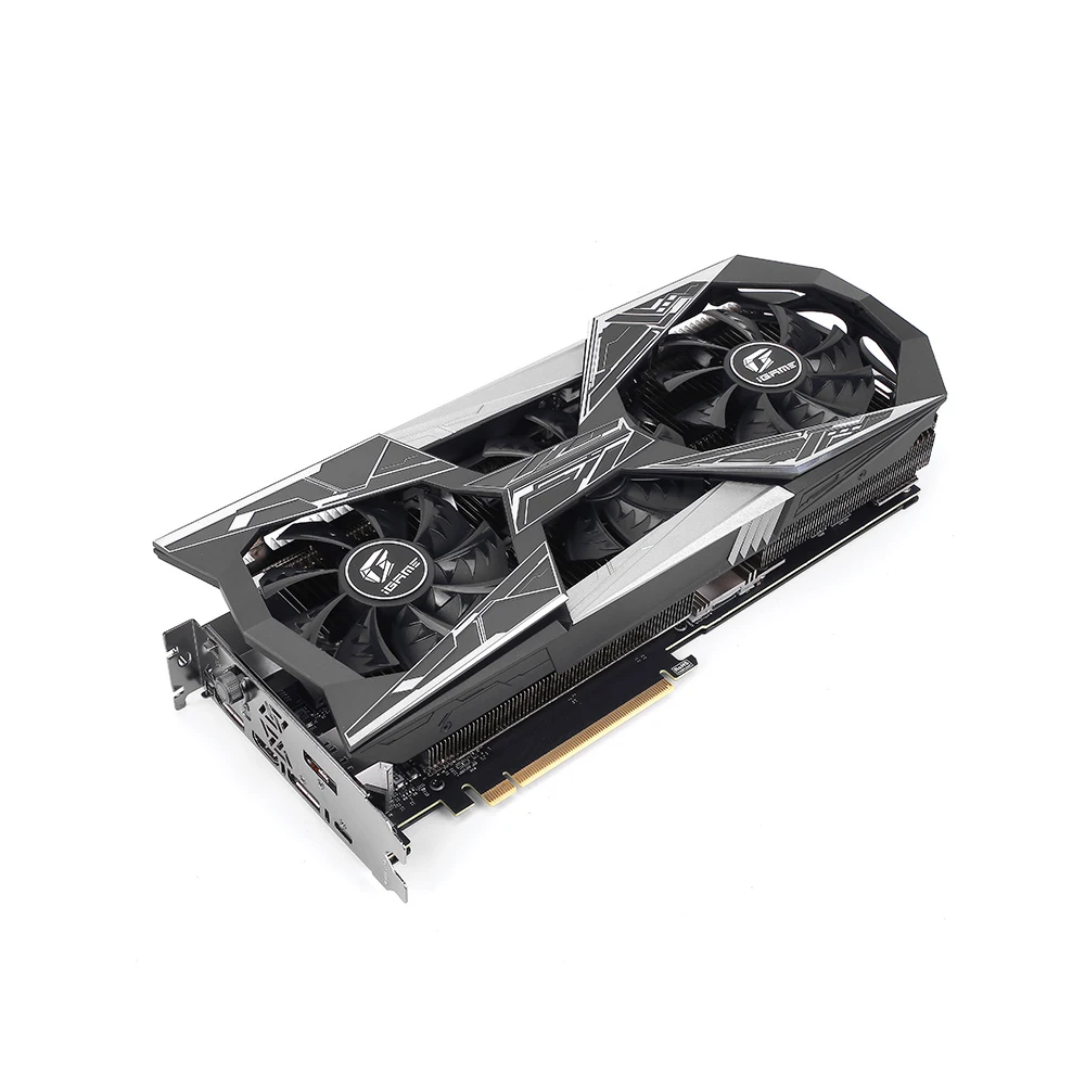 Цветная видеокарта GeForce RTX 2060 SUPER Vulcan X OC GPU Nvidia GDDR6 8G iGame PCI-E 3,0 256 бит для игрового ПК