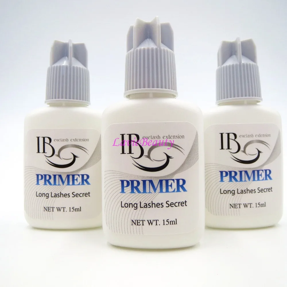 free shipping 5 bottles ibeauty Eyelash Extensions clear Primer for Eyelash Application From South Korea 15ml/bottle