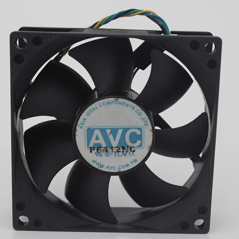 

8025 12V 0.17A PWM speed control 4 line CPU silent fan DS08025R12UP024