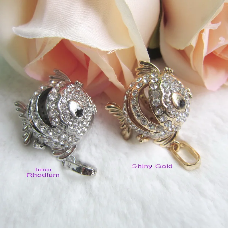 1 шт. распродажа высококачественный Блестящий украшенный стразами медальон DIY