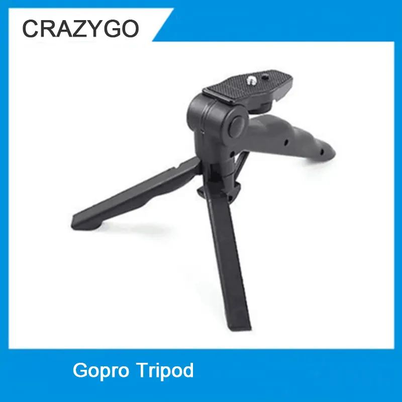 Universal Mini Tripod Rotation Desktop &amp Handle Stabilizer With Cell Phone Holder and Adapter For Mobile Camera | Электроника