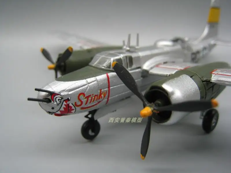IXO 1/144 масштаб Второй мировой войны армии США B-26B Мартин бомбардировщик литой металлический военный самолет модель игрушки для сбора/подарка