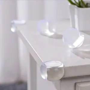 4 шт./лот новинка Силиконовая защита для углов стола детей|Дверные ограничители| |