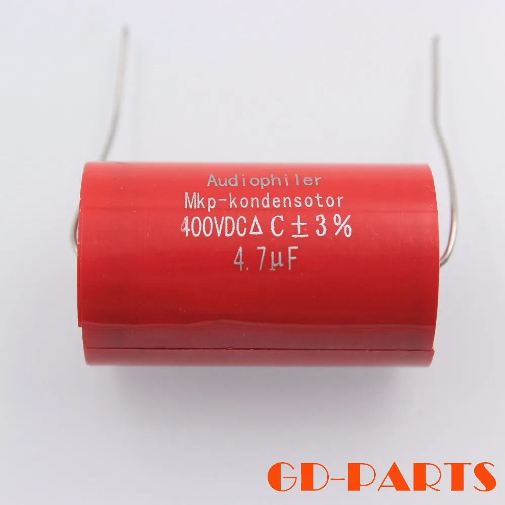 Осевой конденсатор Audiophiler MKP 4 7 UF 400VDC аудио класса для трубчатой гитары AMP колонки
