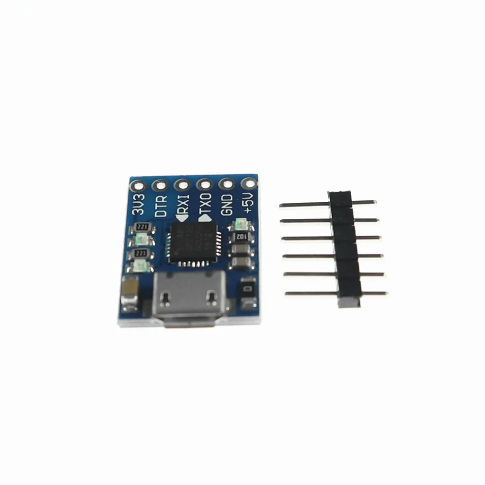 1 шт. KJ193 MCU2102 CP2102 MICRO USB в UART TTL модуль 6Pin серийный преобразователь STC Замена FT232
