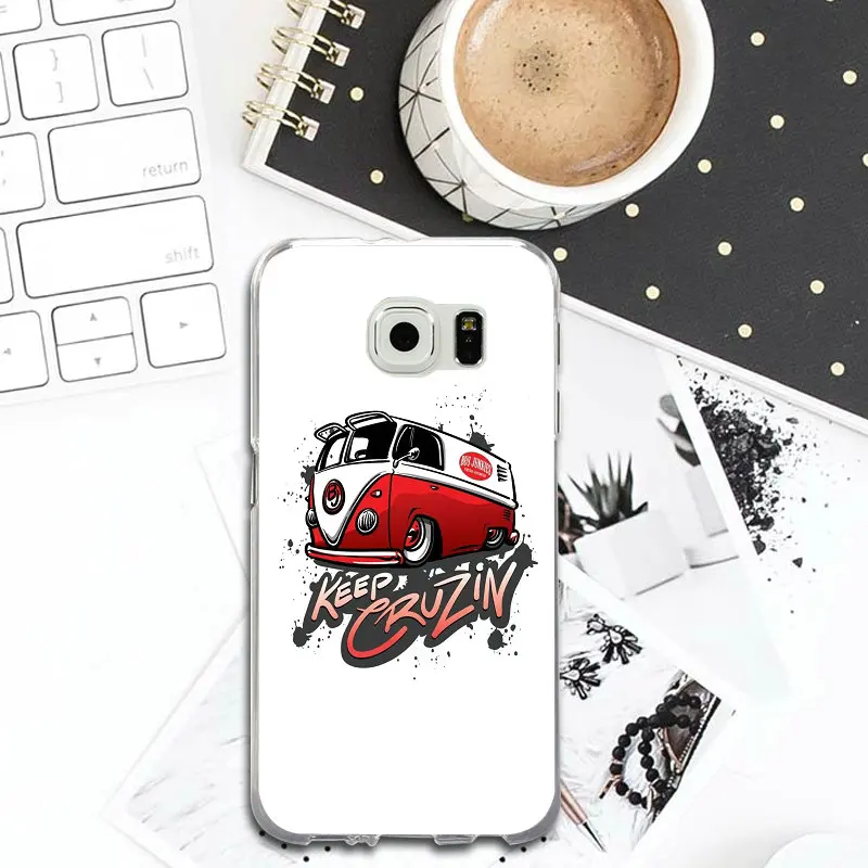 Soft TPU Silicone Mobile Phone Case for Samsung Galaxy S2 S4 S5 S6 S7 S8 S9 Edge Plus Note 2 3 4 5 8 Shell Drift Cars Auto JDM |