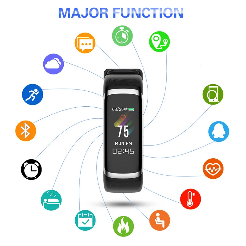 696 Фитнес трекер M4 про монитор сердечного ритма Водонепроницаемый Smart Bluetooth