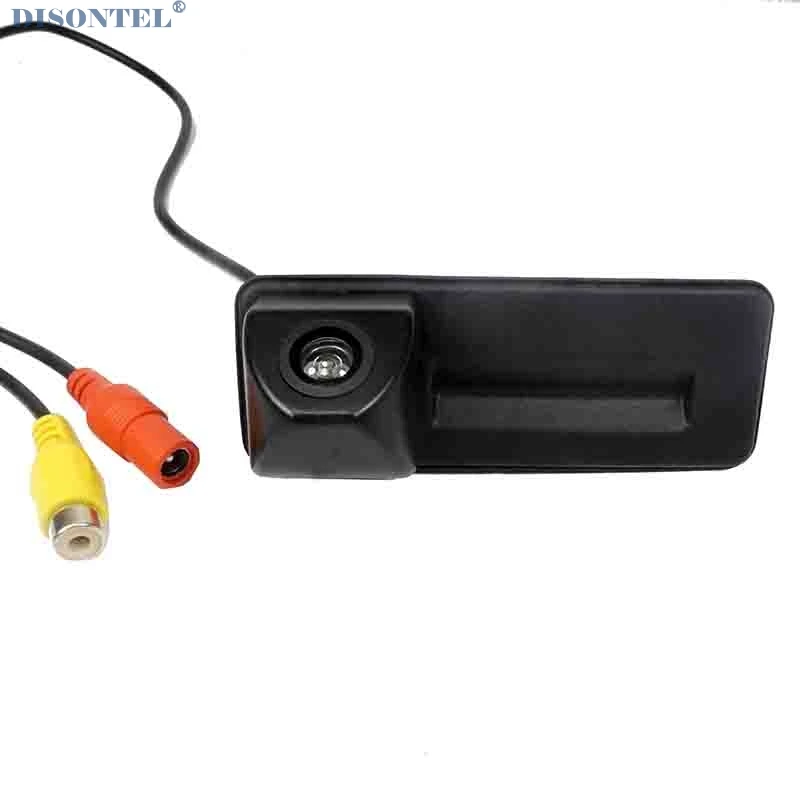 Для sony ccd skoda octavia fabia audi A1 Автомобильная задняя парковочная камера, ручка багажника, камера ночного видения, водонепроницаемый провод, беспроводная