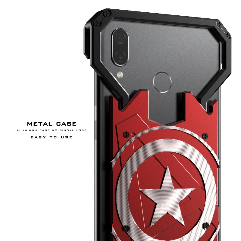Супер героя Человек-паук, металлическое кольцо чехол для huawei Honor V20 V10 V9 играть 3 Honor 20 10 Lite 9i 9 8 8X 7X 7C 7A Magic 2 Крышка корпуса
