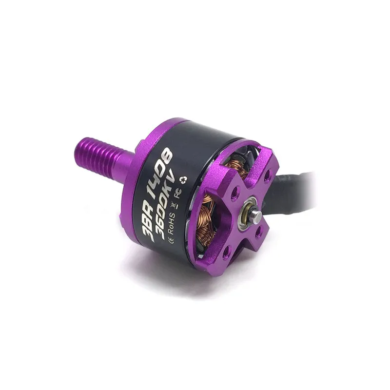 Комплект из 2 предметов 3 bhobby 3B-R 1408 3200KV 3600KV 3-4 S бесщеточный двигатель для модели RC