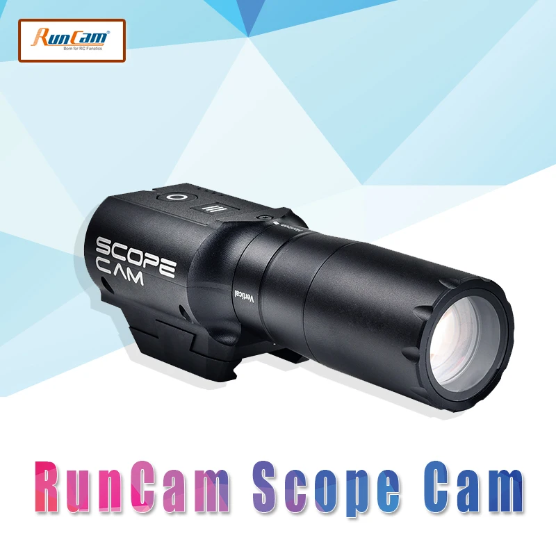RunCam Scope Cam DC 5 15 V объектив 35 мм (30 m 60 m) с 850 mAh батареей для радиоуправляемого дрона и