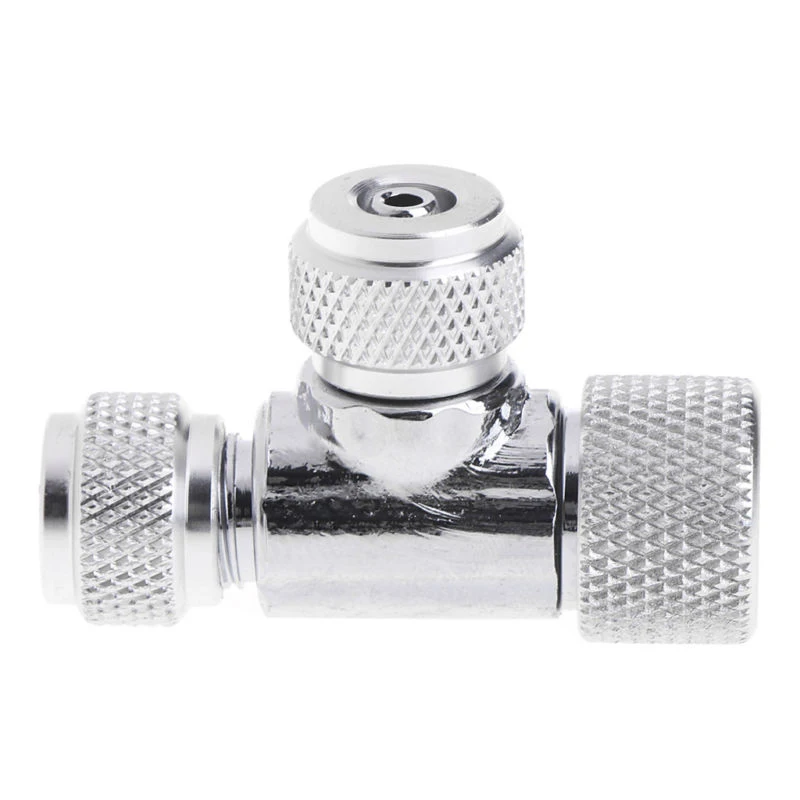 Для давления Guage Diffuser CO2 игольчатый клапан высаженная металлическая система