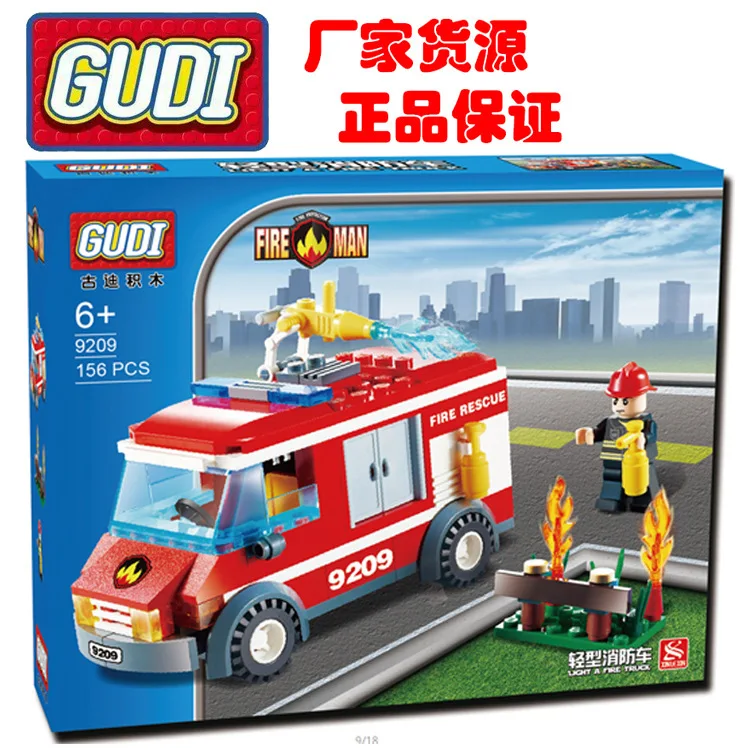 GUDI модели Здание игрушка Совместимость с LEGO Лего Legos Конструктор G9209 156 блок Блоки