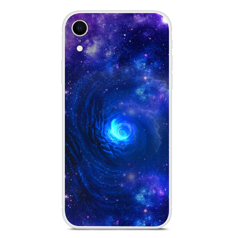 Забавный Звездный чехол для телефона iPhone XR мягкая задняя крышка из ТПУ X R