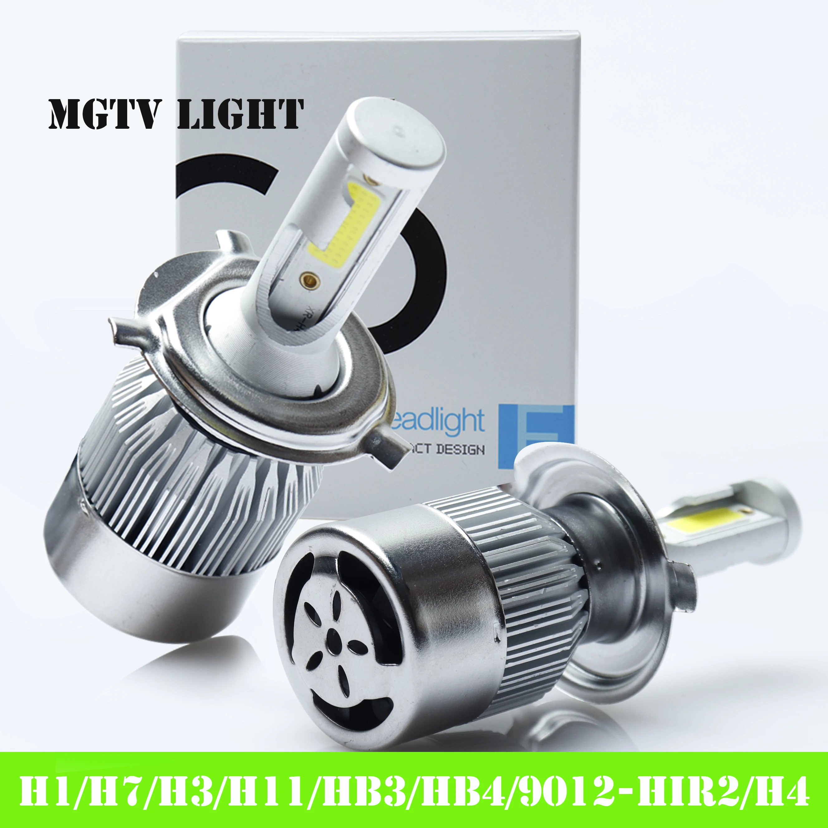 MGTV LIHGT автомобильные лампы s светодиодсветодиодный H4 H7 9003 HB2 H11 LED H1 H3 H8 H9 880 9005 9006 H13
