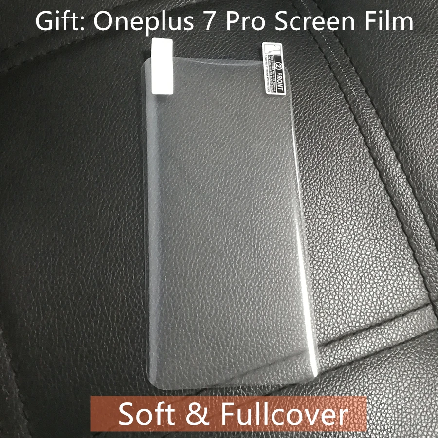 Oneplus 7 Pro Case Original 100% Official ONEPLUS Protecive Cover for One Plus Cases |