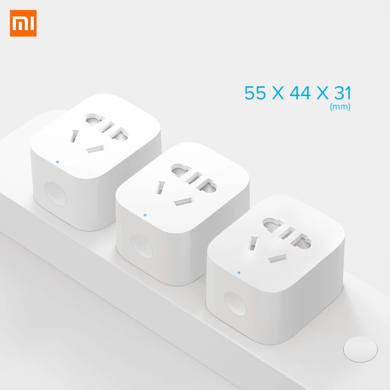 Умная розетка Xiaomi Mi Mijia Zigbee с таймером и Wi Fi работает дистанционным управлением