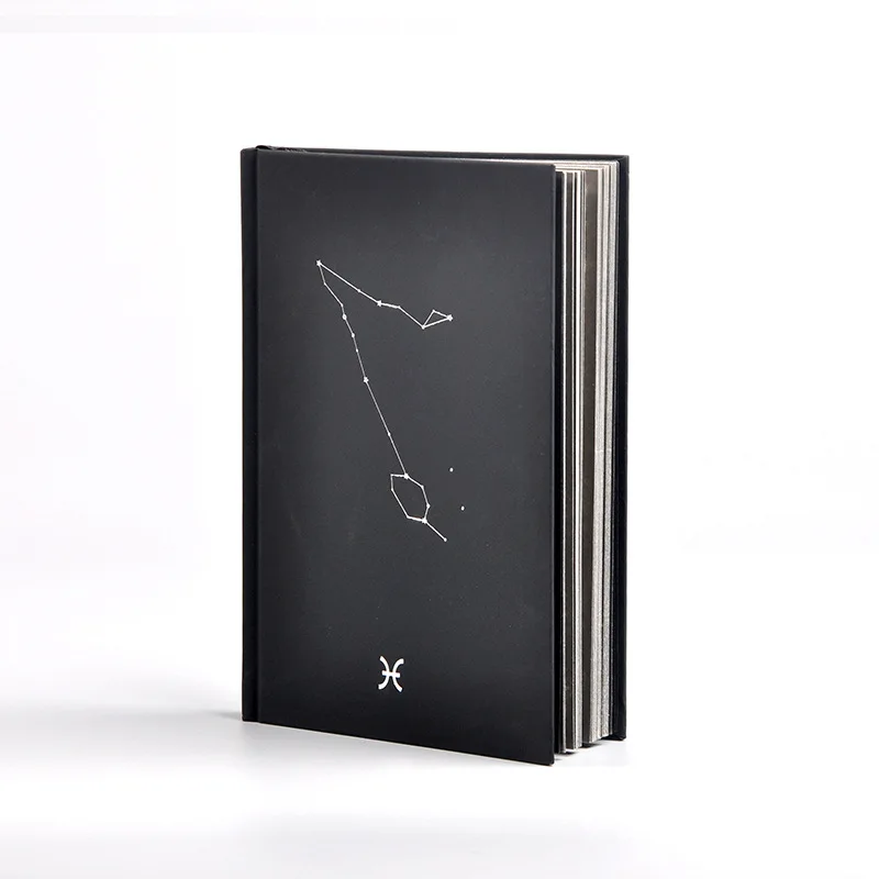1 Ретро дневник A5, 12 созвездий, блокнот, страницы, журнал, записная книжка, перенаполнитель, бумажный планировщик, дневник, канцелярские принадлежности, подарок - Цвет: 1