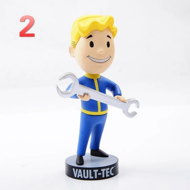 Набор из 7 головок для игр flout 4 Vest Boy Bobbleheads ПВХ экшн фигурки игрушки 13 см|Игровые и
