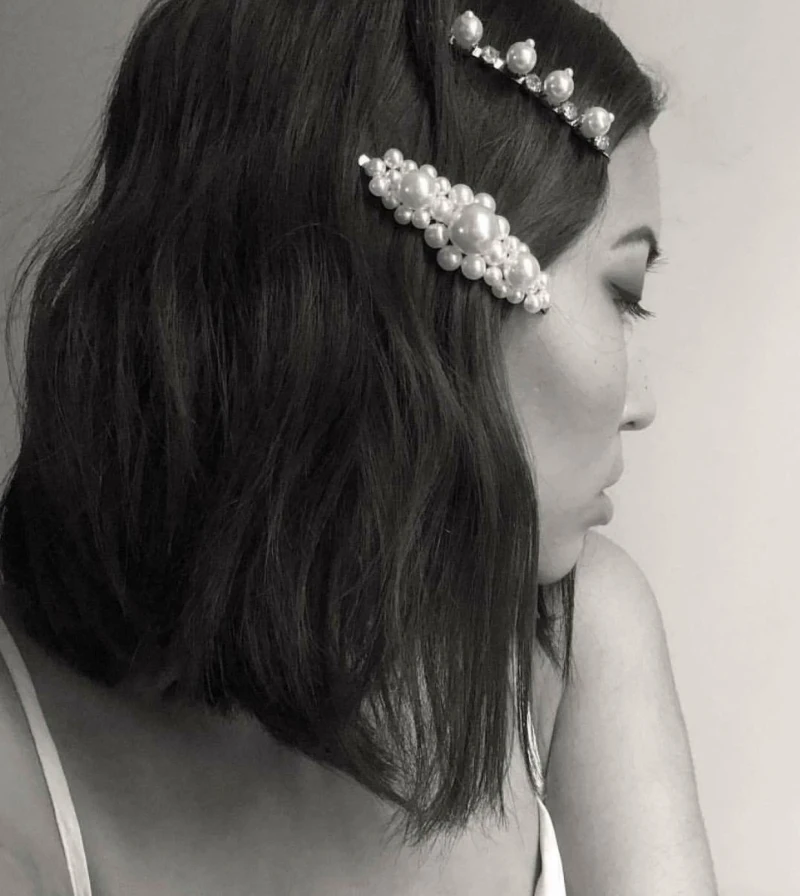 Женская заколка для волос с жемчужинами аксессуары укладки 2019 | Красота и