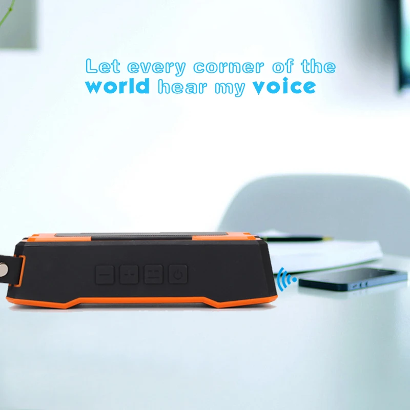 Toproad Портативный Bluetooth Динамик Водонепроницаемый 10 Вт Беспроводной Altavoz hoparlor