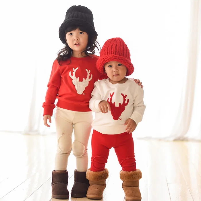 Парная теплая толстовка с длинным рукавом в Корейском стиле осень 2019 | Мать и