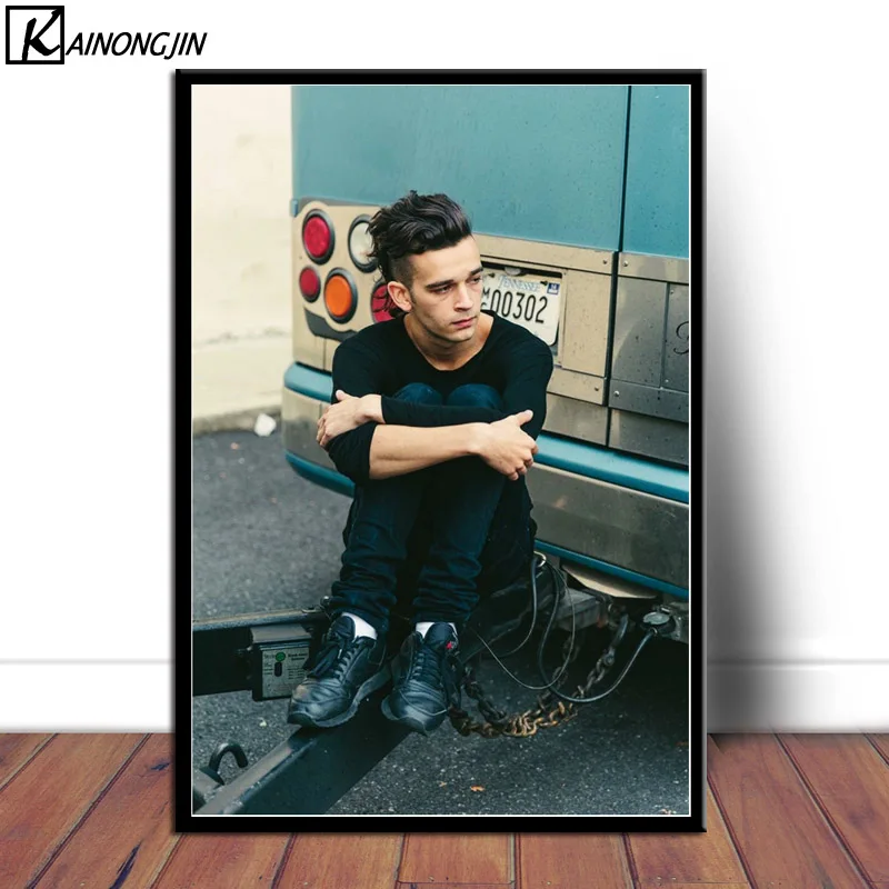 Плакат Matthew Healy Ross 1975, Adam Hann, Джордж, Майкл, плакаты и принты, Картина на холсте, настенная художественная картина, Декор для дома