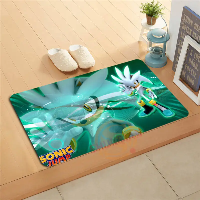 L75 Пользовательские Sonic the Hedgehog Дверной Коврик #15 Home Decor Для Ванной Коврики для ног