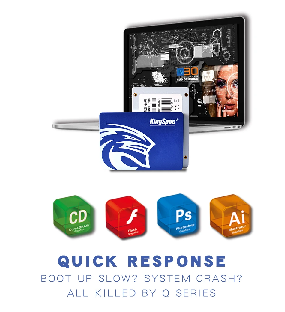 Kingspec 2,5 дюймов 2," SATA III 3 6 ГБ/сек. SATA II 2 60GB SSD 64G HDD жесткий диск твердотельный накопитель для ноутбука SSD жесткий диск бесплатно