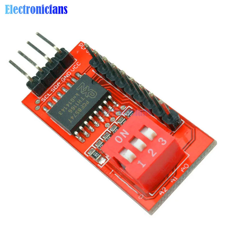 PCF8574 PCF8574T I/O для I2C IIC Плата расширения интерфейса Высокий Низкий уровень Arduino