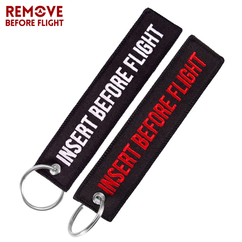 Комплект из 2 предметов модная вставка перед полетом брелок тег ювелирные