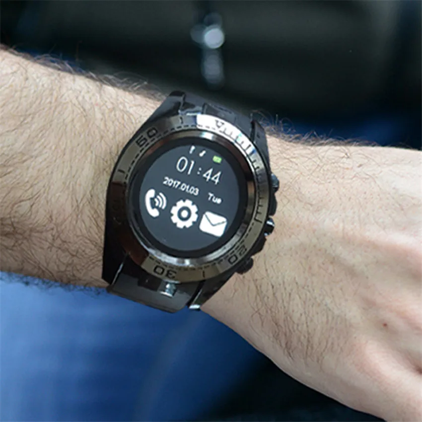 360 Bluetooth Смарт часы телефон SW007 с камерой SIM/Музыка Montre подключения спортивные