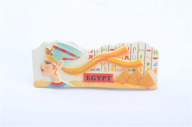 5 шт. Пирамида бога египта пирамида Фараона Клеопатра сувенир креативный 3D магнит