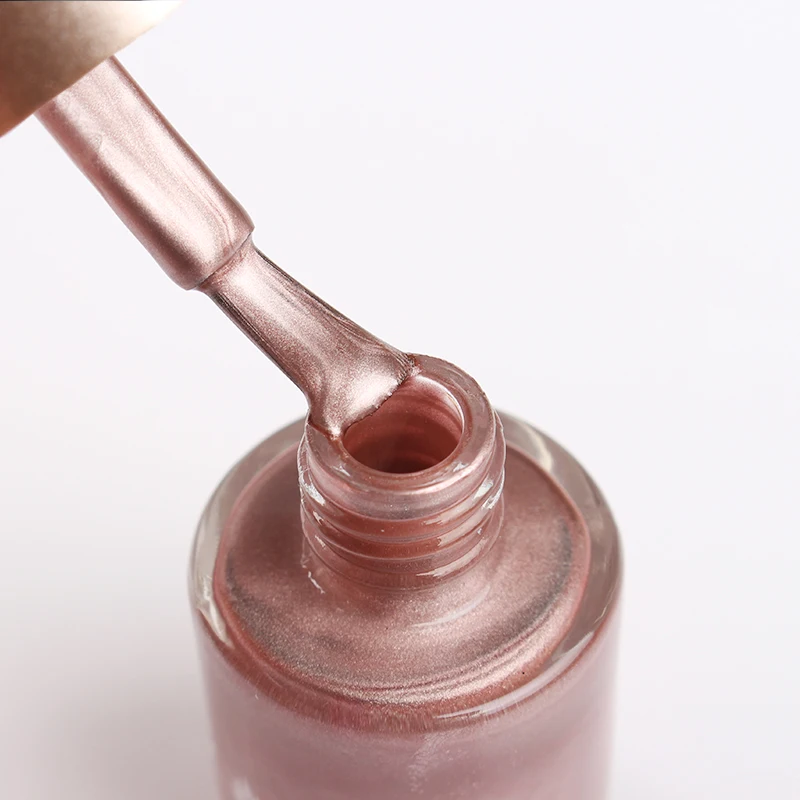 Николь дневник 9 мл Лак для ногтей металлик розовый красный зеркальный эффект