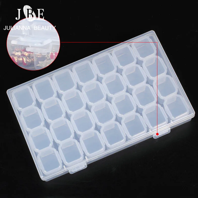 3 набора контейнер для аксессуаров украшения ногтей | Красота и здоровье