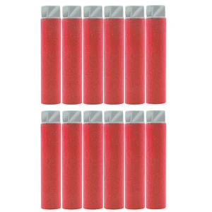 30 шт. 9,5x1,8 см Accustrike пули с большой головкой с отверстием, красные патроны для снайперской винтовки, дротики для Nerf, дополнительные дротики из вспененного материала