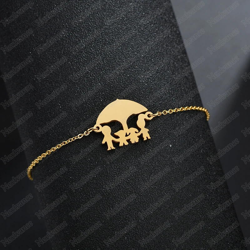 Браслеты Nextvance из нержавеющей стали для мальчиков и девочек регулируемые