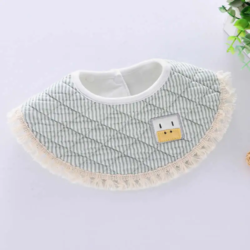 Baby Bibs Cotton Feeding Apron Girls Cartoon Scarf Collar Burp Cloth 360 degree European saliva bib | Детская одежда и обувь