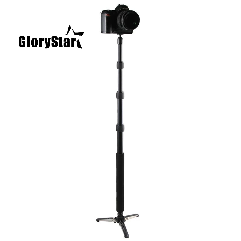 Микро-углеродным волокном микрофон держатель 3 Раздел Boompole расширение держатель длины для стерео микрофон треножная Поддержка стенд