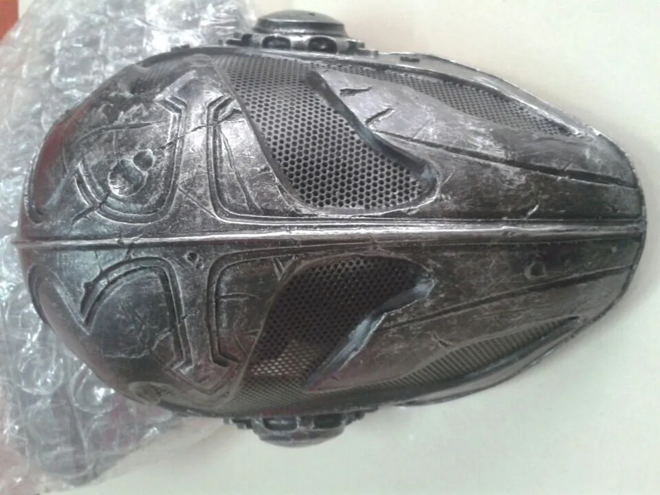 Пейнтбол страйкбол проволочная сетка Templar ткань пластиковая маска (черный)