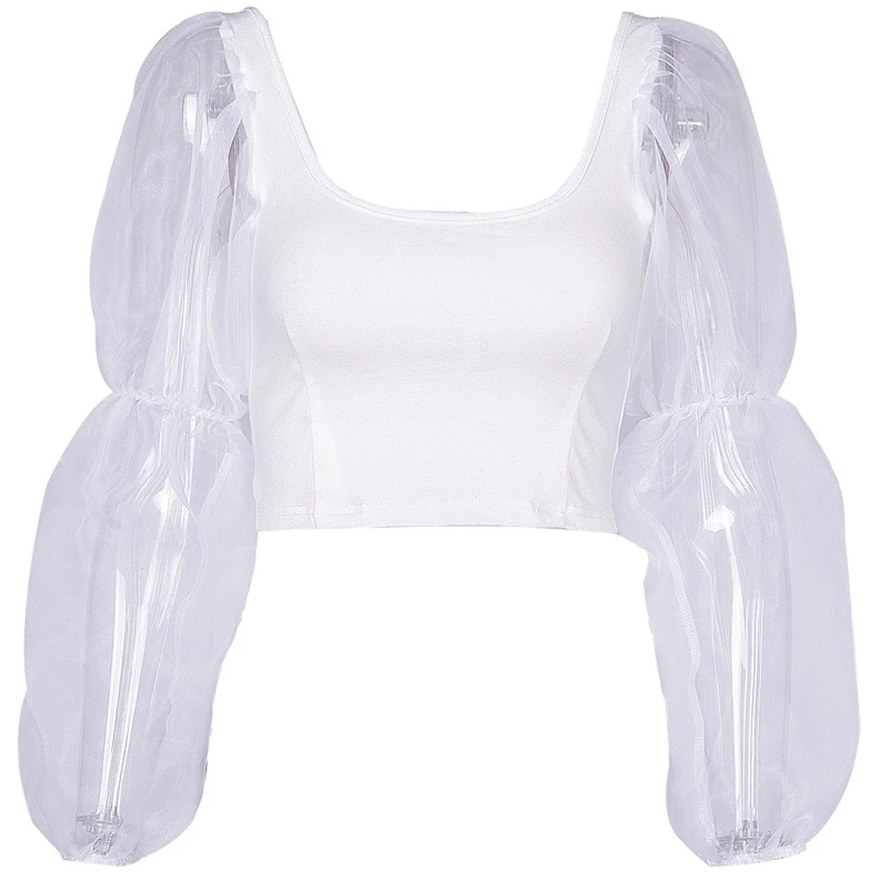 Футболка женская с длинным рукавом черная белая|Футболки| |