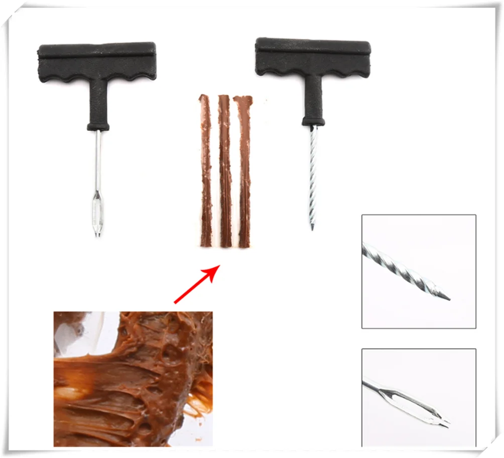 Автозапчасти для мотоцикла аварийный вакуумный комплект ремонта шин острая