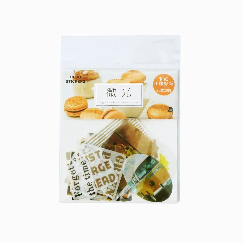 Теплые лаванды пуля журнал Декоративные Канцелярские наклейки Скрапбукинг DIY