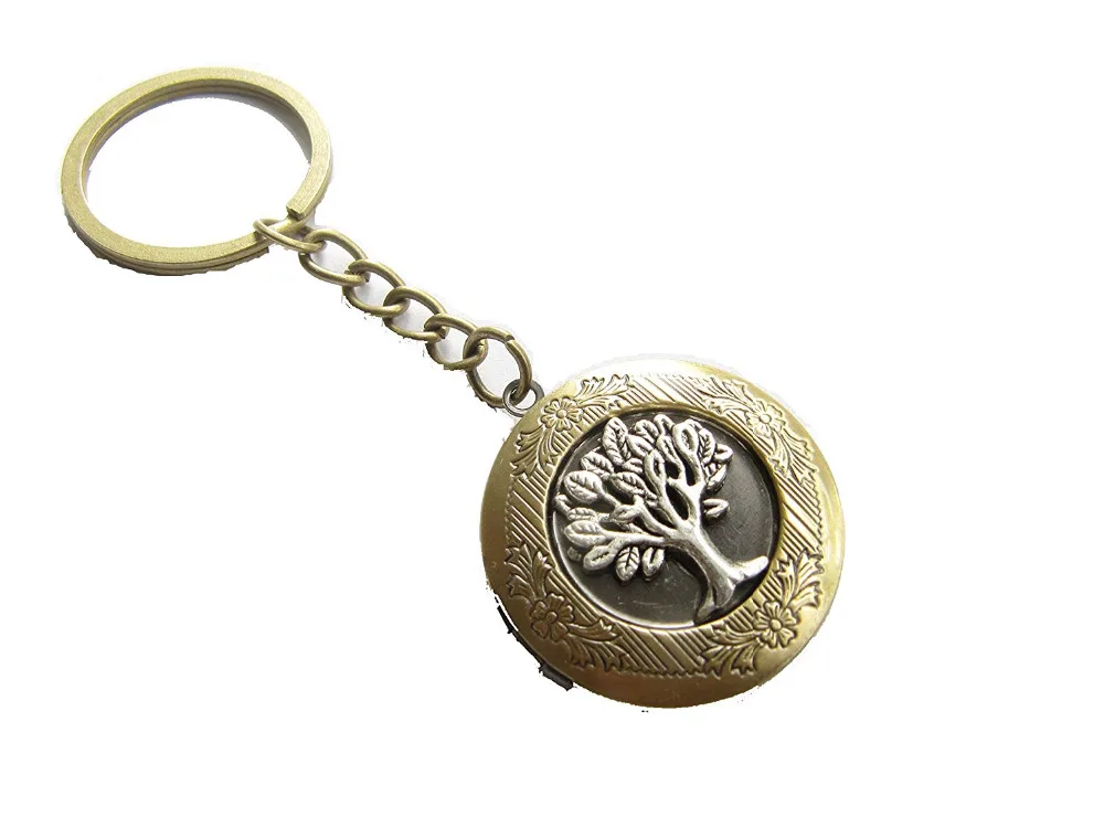 2 шт. оптовая продажа ~ Дерево жизни медальон брелок Семья дерево желаний