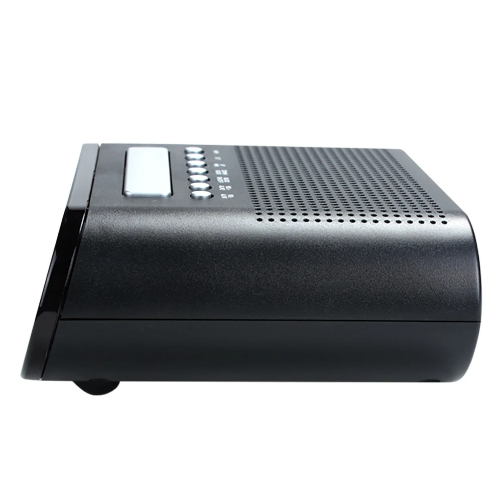 Цифровой светодиодный Будильник с FM-радио и адаптером функция повтора звука | Дом