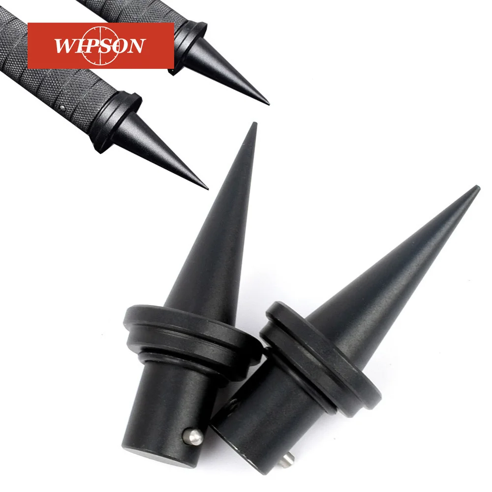 WIPSON 2 шт. CNC Алюминий сплав шипы Сменные ножки из V8 сошки шипы|spikes|spike feet |