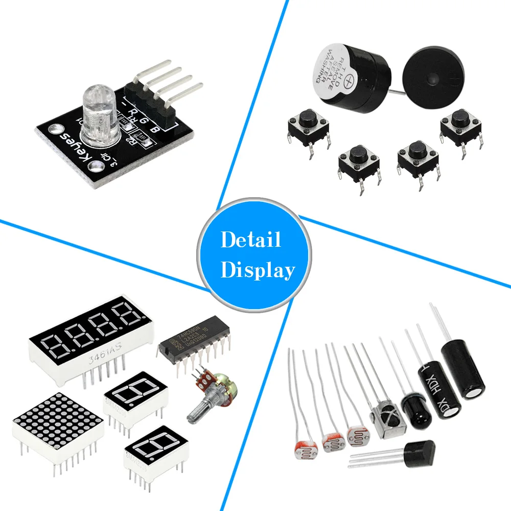 KEYES базовый стартовый набор UNO R3 Обучающий для arduino|Демонстрационные стенды| |