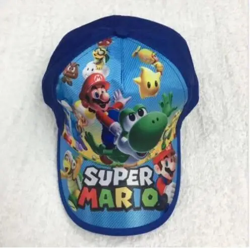 1 шт. мультяшная модная шляпа от солнца в стиле Super Mario Повседневная Бейсболка для